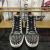 Christian Louboutin Lou Spikes Oralto High-top Sneakers Nubuck And Leather Black