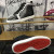 Christian Louboutin Lou Spikes Oralto High-top Sneakers Nubuck And Leather Black