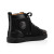 Christian Louboutin Lou Spikes Orlato Flat Black/black Gun Calf