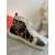Christian Louboutin Lou Spikes Orlato Flat Patent Leather Multicolor
