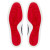Christian Louboutin Lou Spikes Orlato Flat Vers Blu Argento/marine Mat Calf