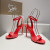 Christian Louboutin Loubigirl 100 mm Sandals Patent Leather Rose