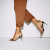 Christian Louboutin Loubigirl 85mm Strappy Sandals Iridescent Nappa Leather Vertlaine