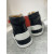 Christian Louboutin Loubikick High Top Sneakers Calf Leather Black