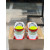 Christian Louboutin Loubishark Comic-Print Women Leather Sneakers Multicolor