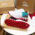 Christian Louboutin Loubishark Men Sneakers Suede and Leather White Blue