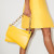 Christian Louboutin Loubitwist Chain Bag Smooth Calf Leather Pollen