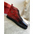 Christian Louboutin Louis Flat Degraloubi High-top Sneaker Patent Leather Black Red