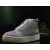 Christian Louboutin Louis Flat High-Top Men Sneakers Crystals Embellished Iridescent Leather Pink