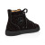 Christian Louboutin Louis High-Top Sneakers Braided Calf Leather Black
