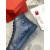 Christian Louboutin Louis High-Top Sneakers Calfskin Navy Blue