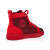 Christian Louboutin Louis High-Top Sneakers Patent Calf Leather Loubi