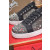 Christian Louboutin Louis Junior PI Version Strass Sneakers Suede Black