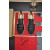 Christian Louboutin Louis Junior Spikes Cap-Toe Sneakers Leather Black