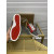 Christian Louboutin Louis Junior Spikes Orlato Flat Sneakers Suede and Leather Multi