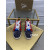 Christian Louboutin Louis Junior Spikes Orlato Flat Sneakers Suede Multicolor
