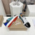 Christian Louboutin Louis Junior Spikes Orlato Sneakers Calfskin and Patent Leather Multicolor