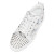 Christian Louboutin Louis Junior Spikes Sneakers Calf Leather Spikes White
