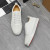 Christian Louboutin Louis Junior Spikes Sneakers Calf Leather White