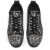 Christian Louboutin Louis Junior Spikes Sneakers Storm Printed Calf Leather And Spikes Black