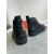 Christian Louboutin Louis Laminato Dino High-top Sneakers Calfskin Black Gold