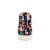 Christian Louboutin Louis Orlato Black-multi/bianco Crepe Satin