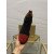 Christian Louboutin Louis Orlato Flat Glitter High-Top Sneakers In Strass Red Black