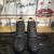 Christian Louboutin Louis Orlato Flat Sneakers Suede and Glitter Leather Black