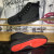 Christian Louboutin Louis Orlato Flat Sneakers Suede and Glitter Leather Black