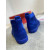 Christian Louboutin Louis Orlato High-top Sneaker Crepe Satin Blue