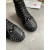 Christian Louboutin Louis Orlato Spikes High-top Sneakers Suede Black Silver
