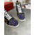 Christian Louboutin Louis Pik Pik Spikes High-top Sneakers Veau Velours and Patent Leather Multicolor