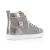 Christian Louboutin Louis Silver/cry Lt Chrome Strass