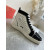 Christian Louboutin Louis Spikes 2 High-Top Sneakers Calfskin White Black