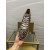 Christian Louboutin Louis Spikes High-top Sneakers Python Printed Saharienne