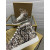 Christian Louboutin Louis Spikes High-top Sneakers Python Printed Saharienne