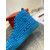 Christian Louboutin Louis Spikes High-Top Sneakers Veau Velous Blue