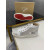 Christian Louboutin Louis Strass High-top Sneakers Calfskin White