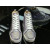 Christian Louboutin Louis Strass High-top Sneakers Glitter Leather Silver
