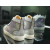 Christian Louboutin Louis Strass High-top Men Sneakers Glitter Leather Silver