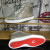 Christian Louboutin Louis Strass High-Top Sneakers Suede and Glitter Leather Silver