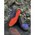 Christian Louboutin Louis Strass High-top Sneakers Suede Black Blue