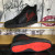 Christian Louboutin Louis Strass High-Top Sneakers Suede Logo Rhinestones Embellishment Black
