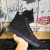 Christian Louboutin Louis Strass High-Top Sneakers Veau Velours All Black