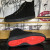 Christian Louboutin Louis Strass High-Top Men Sneakers Veau Velours All Black