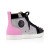 Christian Louboutin Louis Strass P Pik Pik Version Multi Suede Leather