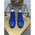 Christian Louboutin Louis Strass Sneakers Suede Calf And Strass Blue