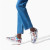 Christian Louboutin Low-top Louis Junior Spikes Multi/black Calf Sneaker