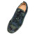 Christian Louboutin Low-top Louis Junior Spikes Orlato Multi/gun Metal Veau Velours Sneaker