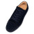 Christian Louboutin Low-top Seavaste 2 Orla Marine/marine Mat Suede Leather Sneaker